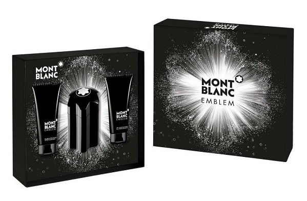 Mont Blanc Emblem - EDT - 100 ml + balzám po holení 100 ml + sprchový gel 100 ml