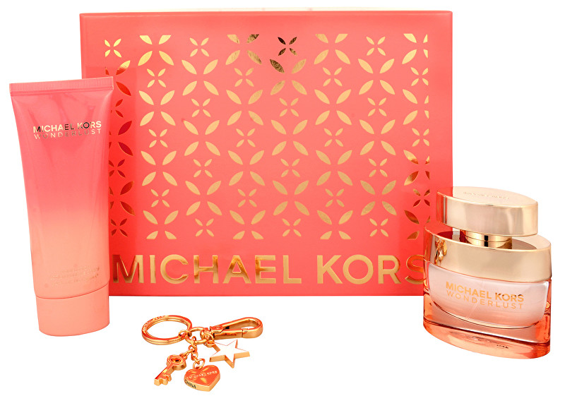 Michael Kors Wonderlust - EDP 50 ml + tělové mléko 100 ml + klíčenka