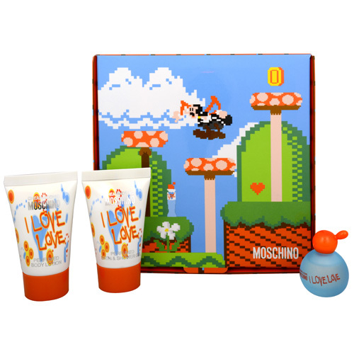 Moschino Cheap & Chic I Love Love - EDT 4,9 ml + tělové mléko 25 ml + sprchový gel 25 ml