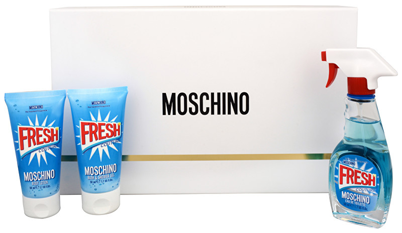 Moschino Fresh Couture - EDT 50 ml + tělové mléko 50 ml + sprchový gel 50 ml