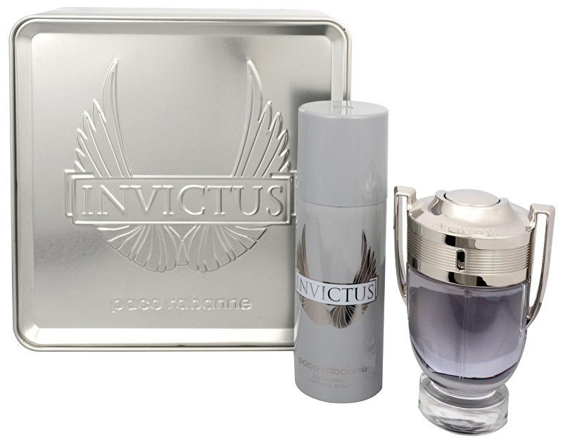 Paco Rabanne Invictus - EDT 100 ml + deodorant ve spreji 150 ml