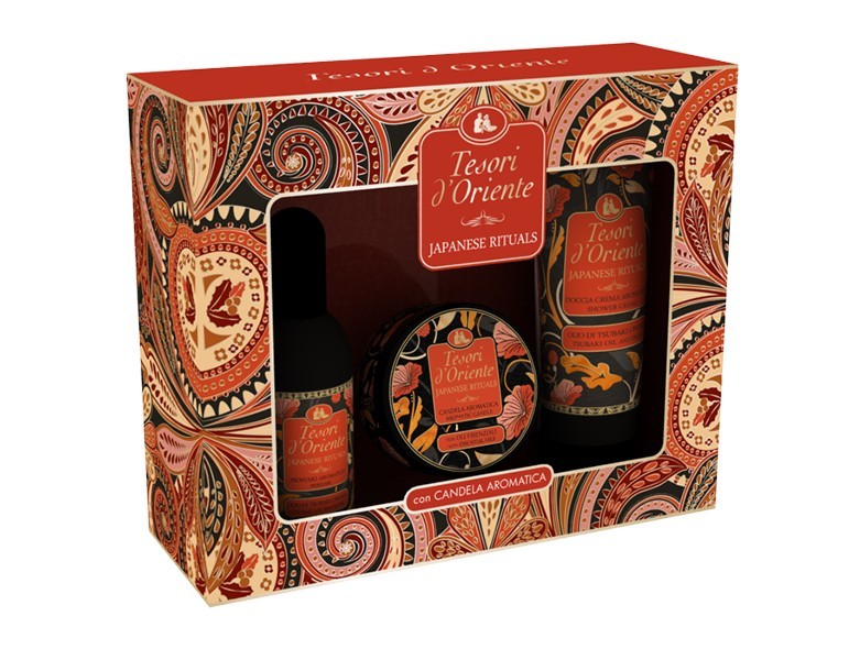 Tesori d´Oriente Japanese Rituals - EDT 100 ml + sprchový gel 250 ml + orientální svíčka