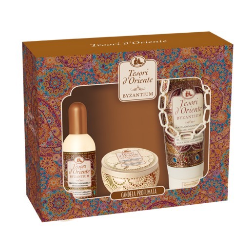 Tesori d´Oriente Byzance - EDT 100 ml + Sprchový gel 250 ml + orientální svíčka