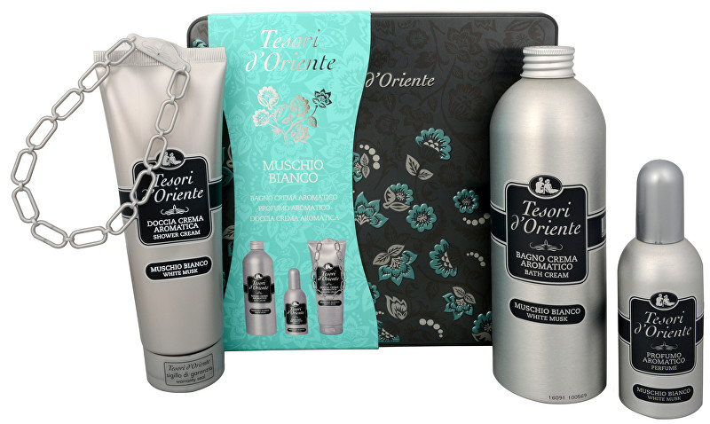 Tesori d´Oriente White Musk - EDP 100 ml + sprchový gel 250 ml + koupelový krém 500 ml
