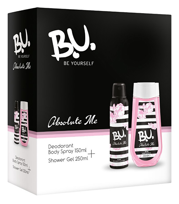 B.U. Absolute Me - deodorant ve spreji 150 ml + sprchový gel 250 ml