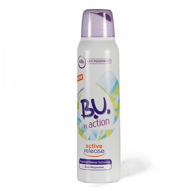 B.U. In Action On Active Release - deodorant ve spreji 150 ml