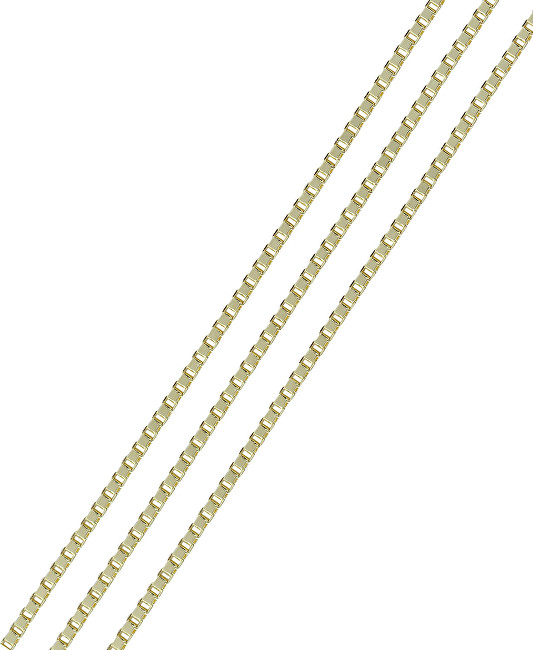 Brilio Luxusní zlatý řetízek 42 cm 271 115 00130 - 1,30 g