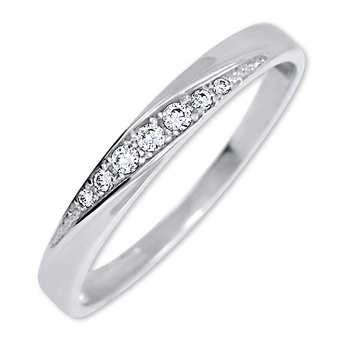 Brilio Pěkný prsten s krystaly 229 001 00602 07 53 mm