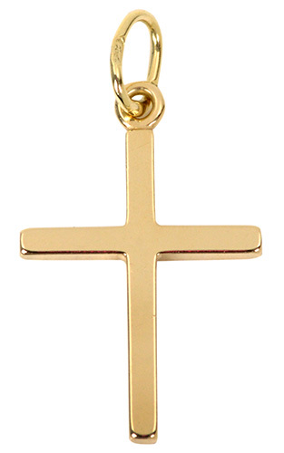 Brilio Zlatý přívěsek Křížek 241 001 00882 - 0,45 g