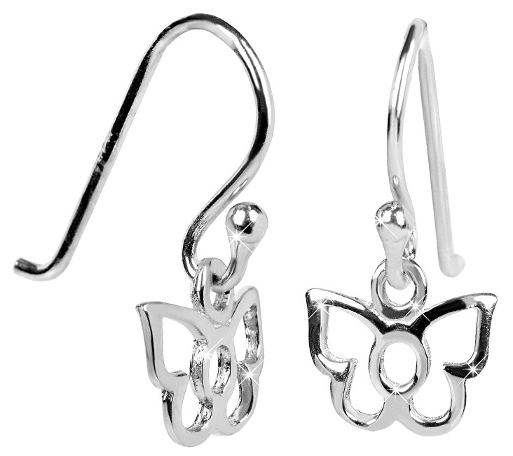Brilio Silver Dětské stříbrné náušnice Motýlci 436 154 00242 04 - 0,30 g