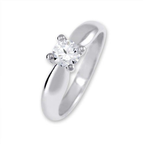 Brilio Silver Stříbrný zásnubní prsten 426 001 00401 04 - 2,35 g 52 mm