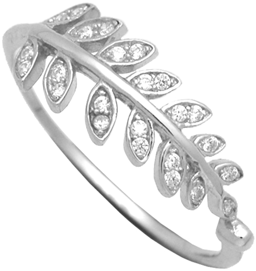 Brilio Silver Stříbrný prsten se zirkony 31G3031 54 mm