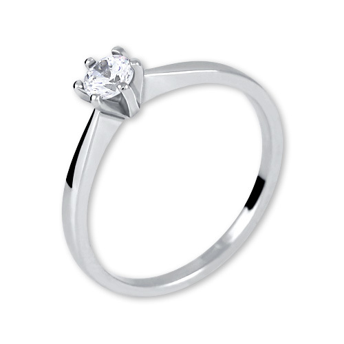 Brilio Silver Stříbrný zásnubní prsten 426 001 00501 04 - 1,40 g 56 mm
