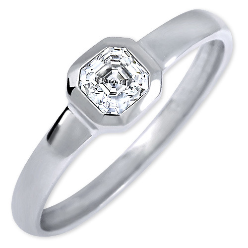 Brilio Silver Stříbrný zásnubní prsten 426 001 00509 04 - 1,27 g 54 mm