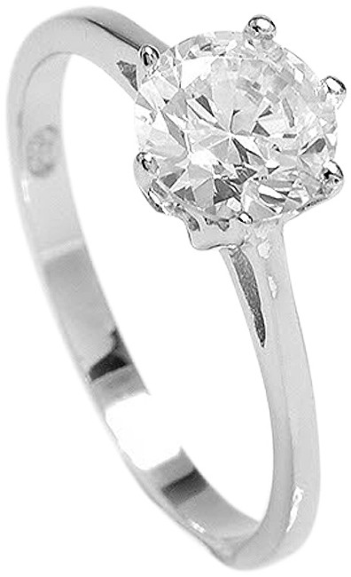 Brilio Silver Stříbrný zásnubní prsten 5119085 54 mm