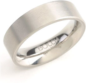 Boccia Titanium Snubní titanový prsten 0101-01 64 mm