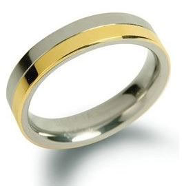 Boccia Titanium Snubní titanový prsten 0129-02 64 mm