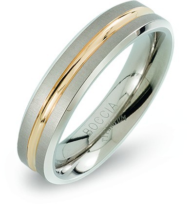 Boccia Titanium Snubní titanový prsten 0144-02 58 mm