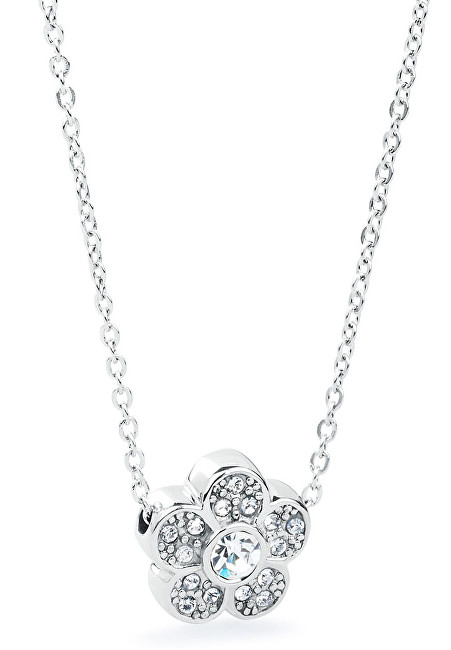 Brosway Ocelový náhrdelník s kytičkou Epsilon BEO04