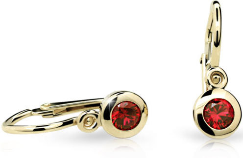 Cutie Jewellery Dětské náušnice C1537-10 fuchsiová