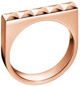 Calvin Klein Bronzový prsten Edge KJ3CPR1001 52 mm
