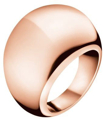 Calvin Klein Bronzový prsten Ellipse KJ3QPR1001 55 mm