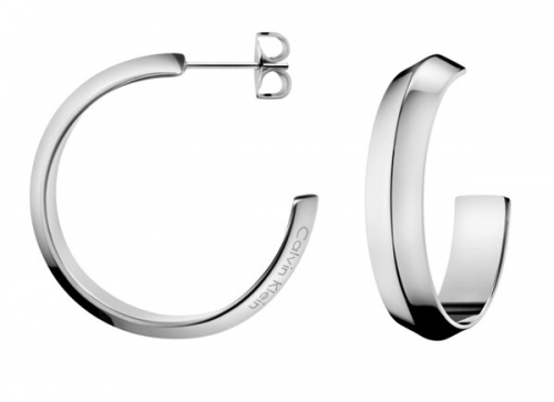 Calvin Klein Luxusní náušnice půlkruhy Shape KJ4TME000100
