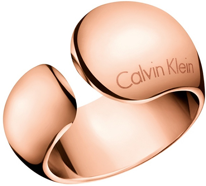 Calvin Klein Luxusní otevřený prsten Informal KJ6GPR1001 55 mm