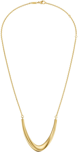 Calvin Klein Luxusní pozlacený náhrdelník Shape KJ3YJN110100