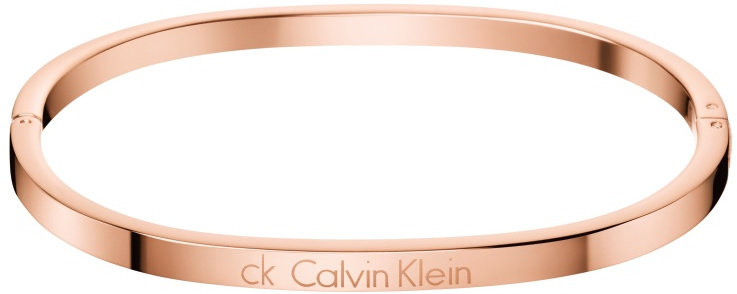 Calvin Klein Pevný bronzový náramek Hook KJ06PD1001 18 cm