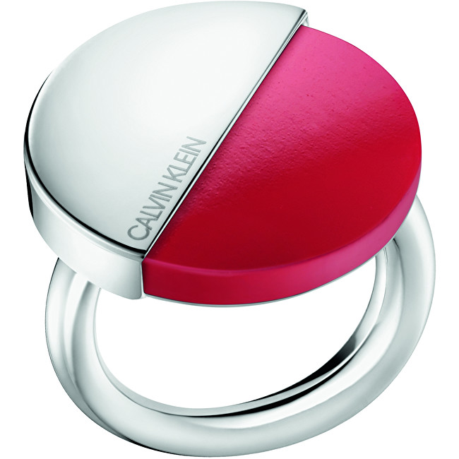 Calvin Klein Stylový prsten s červeným kamenem Spicy KJ8RRR0401 52 mm
