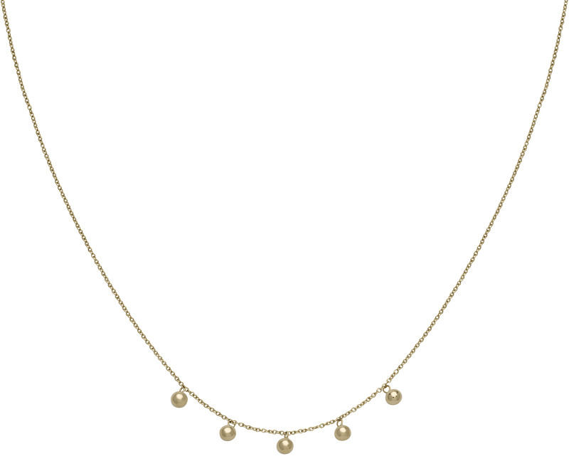 Cluse Elegantní pozlacený náhrdelník CLJ21006