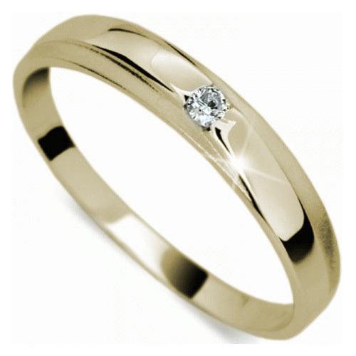 Danfil Jemný diamantový prsten DF1617z 53 mm