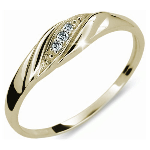 Danfil Jemný diamantový prsten DF2084z 50 mm