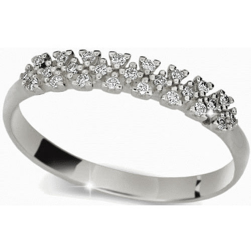 Danfil Krásný prsten s diamanty DLR2059b 49 mm