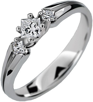 Danfil Luxusní zásnubní prsten DLR2105b 52 mm