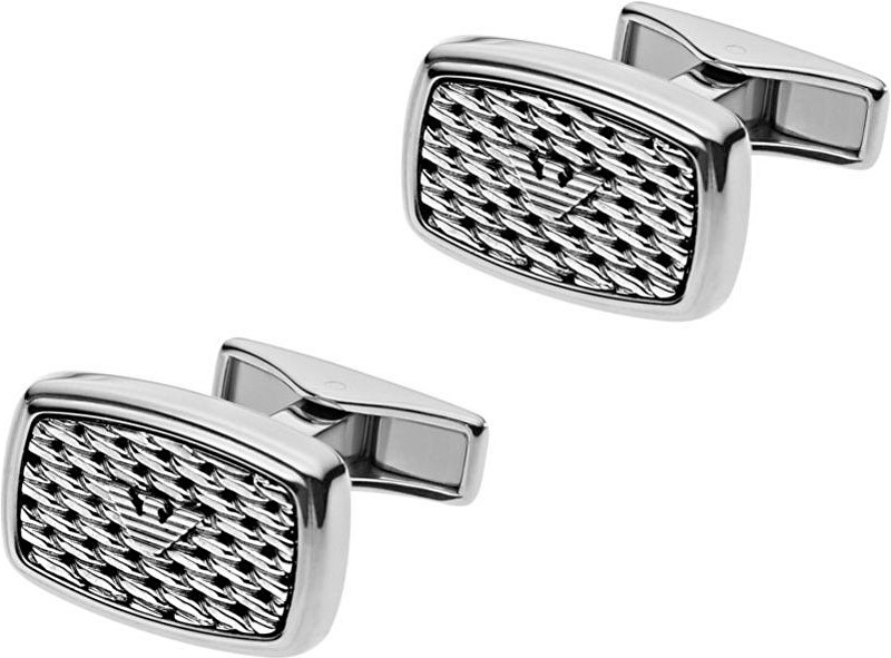 Emporio Armani Ocelové manžetové knoflíčky EGS2144040