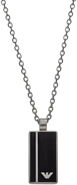 Emporio Armani Pánský ocelový náhrdelník s přívěskem EGS2031040