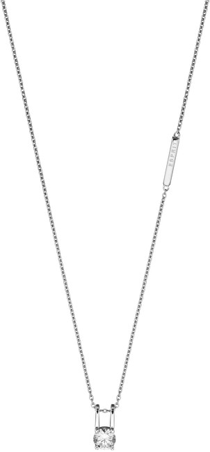 Esprit Stříbrné náhrdelník se zirkonem Lillian ESNL00101142 (řetízek, přívěsek)
