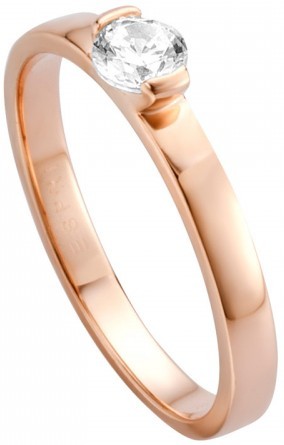 Esprit Stříbrný prsten s krystalem Bright ESRG005316 54 mm