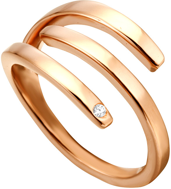 Esprit Stylový bronzový prsten Iva ESRG001616 51 mm