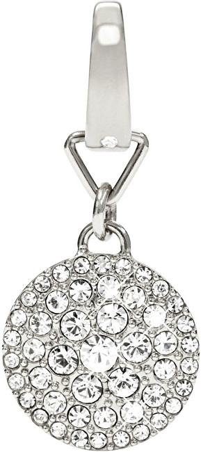 Fossil Přívěsek Placička s krystaly JF00727040