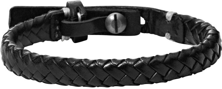 Fossil Kožený náramek pro muže JA5936716