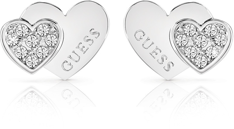 Guess Romantické náušnice UBE84118 Guess