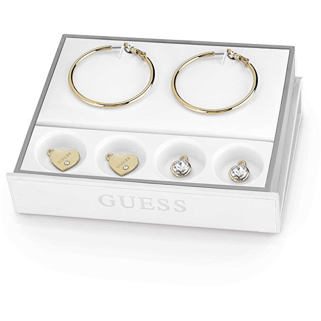 Guess Sada náušnic s přívěsky UBS84005