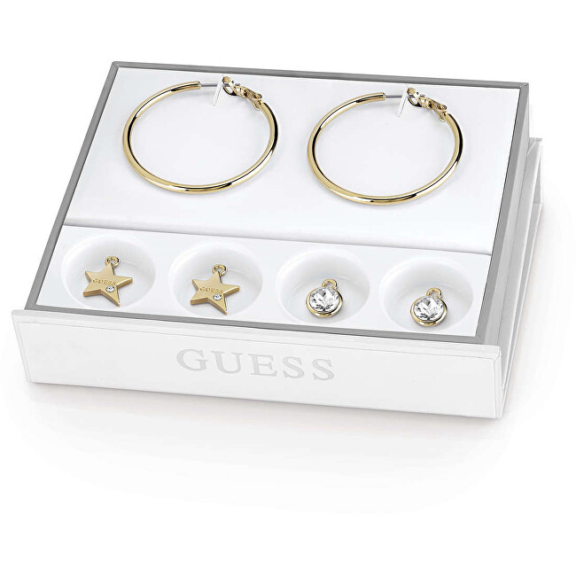 Guess Sada náušnic s přívěsky UBS84007