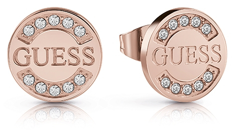 Guess Stylové náušnice pecky UBE28030