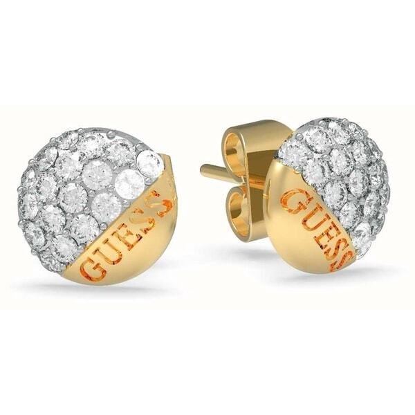 Guess Třpytivé náušnice pecky UBE78049