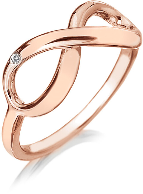 Hot Diamonds Bronzový prsten Infinity DR175 59 mm