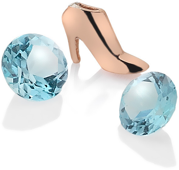 Hot Diamonds Element střevíček s acháty Anais AC117